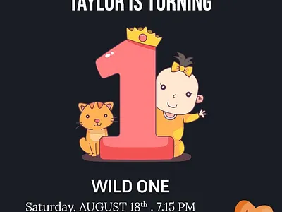 Birthday Invitation Card 1st Birthday Creative Themes birthday cards free graphic design invitation online templates