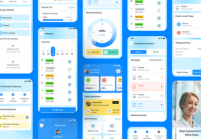 Crewly – Employee Management Mobile App attendance tracking digital workplace employee management hrtech mobile app prayroll managment productivity app task management task tracking team management time tracking workforce management