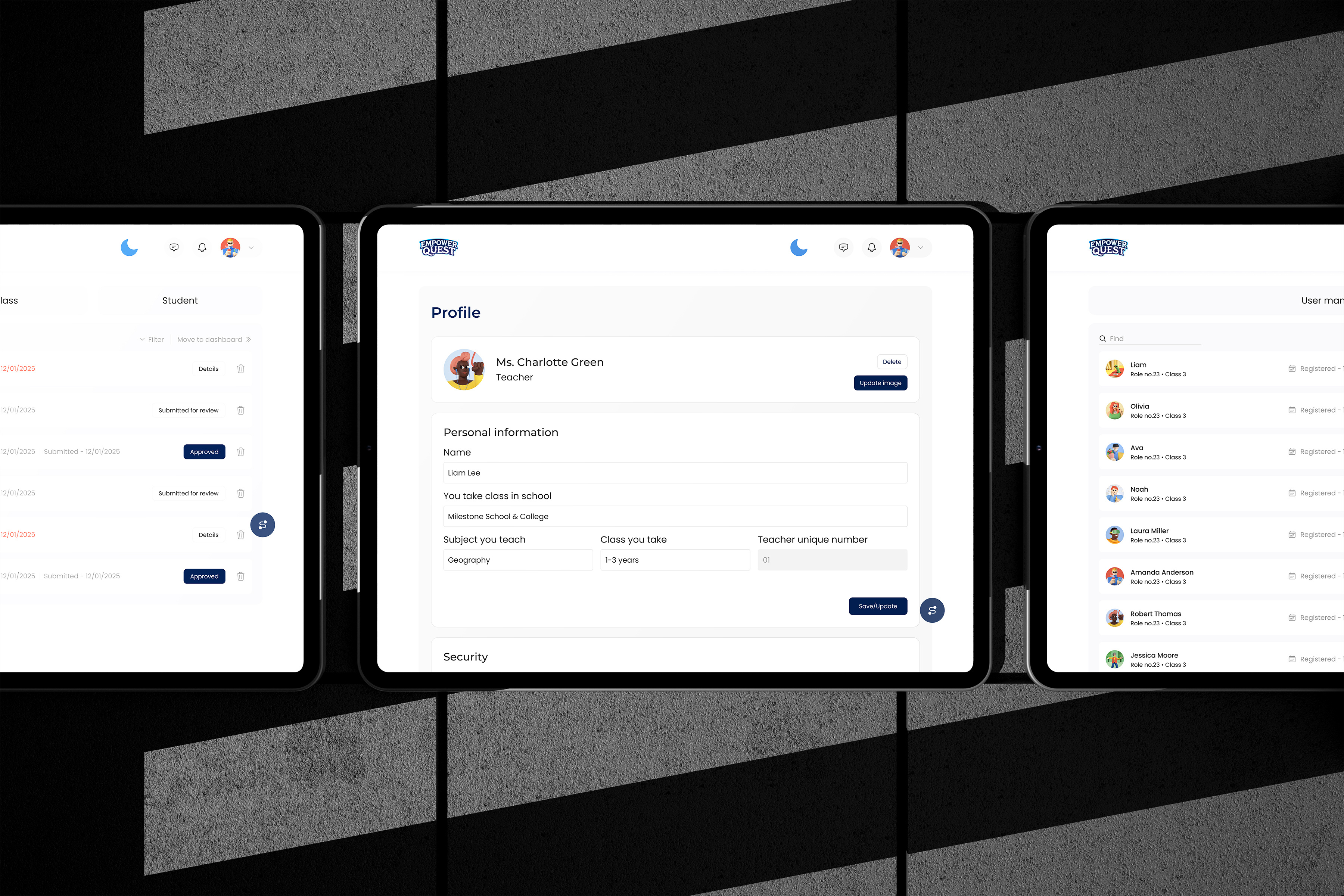 Interactive Learning Dashboard – Track, Manage, and Grow dashboarddesign edtech educationapp educationdashboard elearndesign gamificationui learningapp learningplatform minimaldashboard modernui onlinelearning rewardssystem schoolmanagement studentportal studyapp teacherdashboard userexperience uxdesign webappui