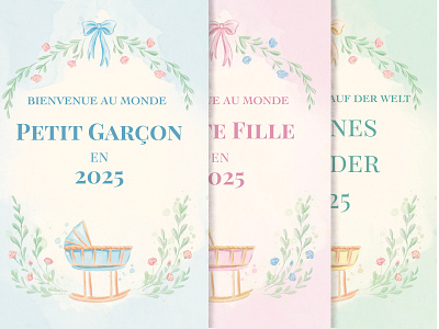 Watercolor Postcard Design artwork card design design digital art digital illustration digital painting digital watercolor drawing floral illustration postcard postcard design print design stationery watercolor