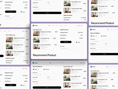 E-Commerce Checkout – Payment Flow ecommerce checkout design furniture brand website furniture ecommerce website furniture payment ui furniture shop ui ux furniture shopping website minimal checkout flow modern furniture website online furniture store payment gateway ui responsive sofa ecommerce sofa checkout flow sofa ecommerce sofa ecommerce platform sofa store website design sofa ui design