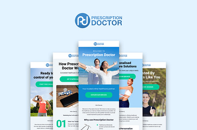 Email Template Design Prescription Doctor brevo creative email design creative email templates design email design email design ideas email design inspiration email design trends graphic design hubspot illustration klaviyo mailchimp omnisend