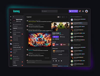 Gaming Platform Design 3d animation branding design game game app game landing page gaming app gaming website interface online streaming player streaming site ui ux video streaming website web design website design