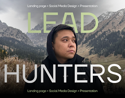 Дизайн лендинга и соцсетей для трафик-агентства branding design graphic design illustration typography ui ux value:социальные сети] агенство графический дизайн дизайн лендинга лендинг социальные сети упаковка социальных сетей