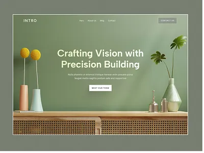 Interior Design Agency Website architecture clean company profile creative design decor fireart furniture design home interior interior agency website interior design website landing page layout minimalist ui ux uxui web design website website design