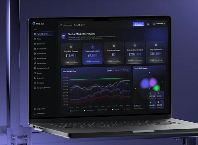 Real world asset dashboard asset management blockchain crypto dashboard cryptocurrency digital finance rwa rwa dashboard tokenization web design web3