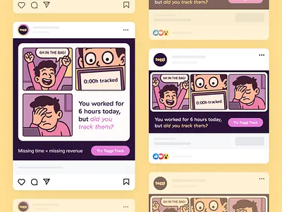 Toggl - Social Media Ads instagram ads