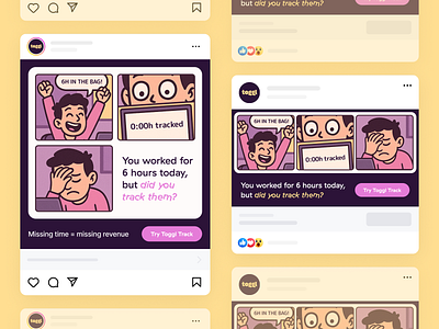 Toggl - Social Media Ads instagram ads