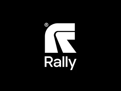 Rally Logo ai bold branding car crypto design graphic design logo logotype monogram rally road simple