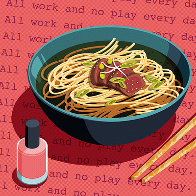 "Cooking 9 to 5" - Vector Illustrations adobe illustrator art contrast cook book daily art digital art digital illustration dolly parton drink flat design food illustration recipe stylized vector vector illustration