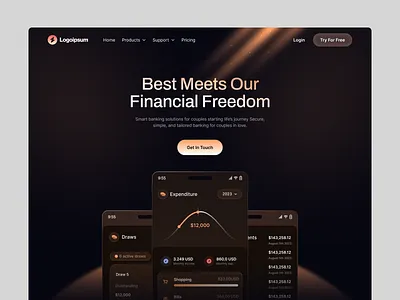 SaaS website header design design illustration landingpage saas ui design uiux web design website