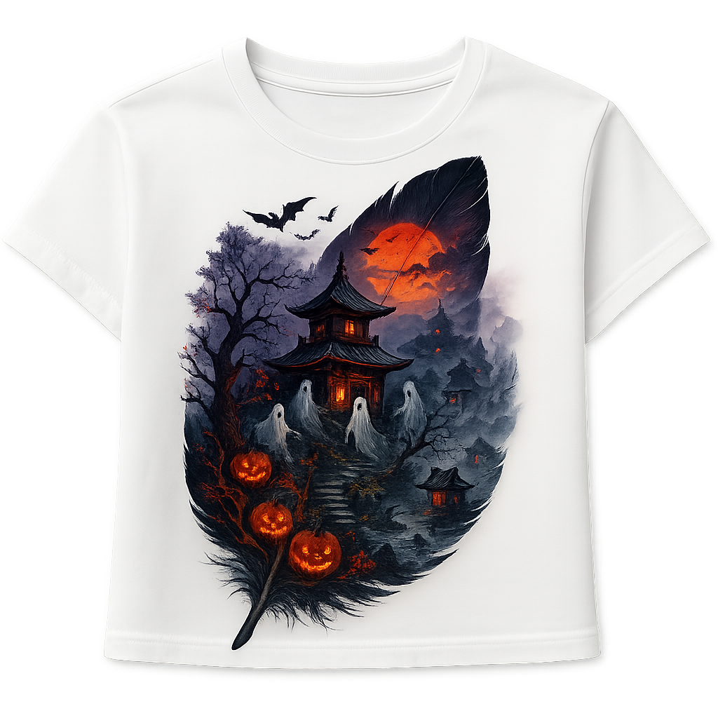 Halloween Tshirt Print Design 🍥✨ advertising branding graphic design tshirt design