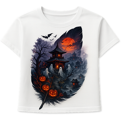 Halloween Tshirt Print Design 🍥✨ advertising branding graphic design tshirt design