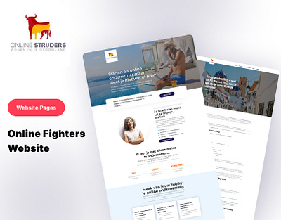 Online Fighters wordpress