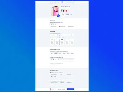 Telecomcom e commerce purchase flow ui web