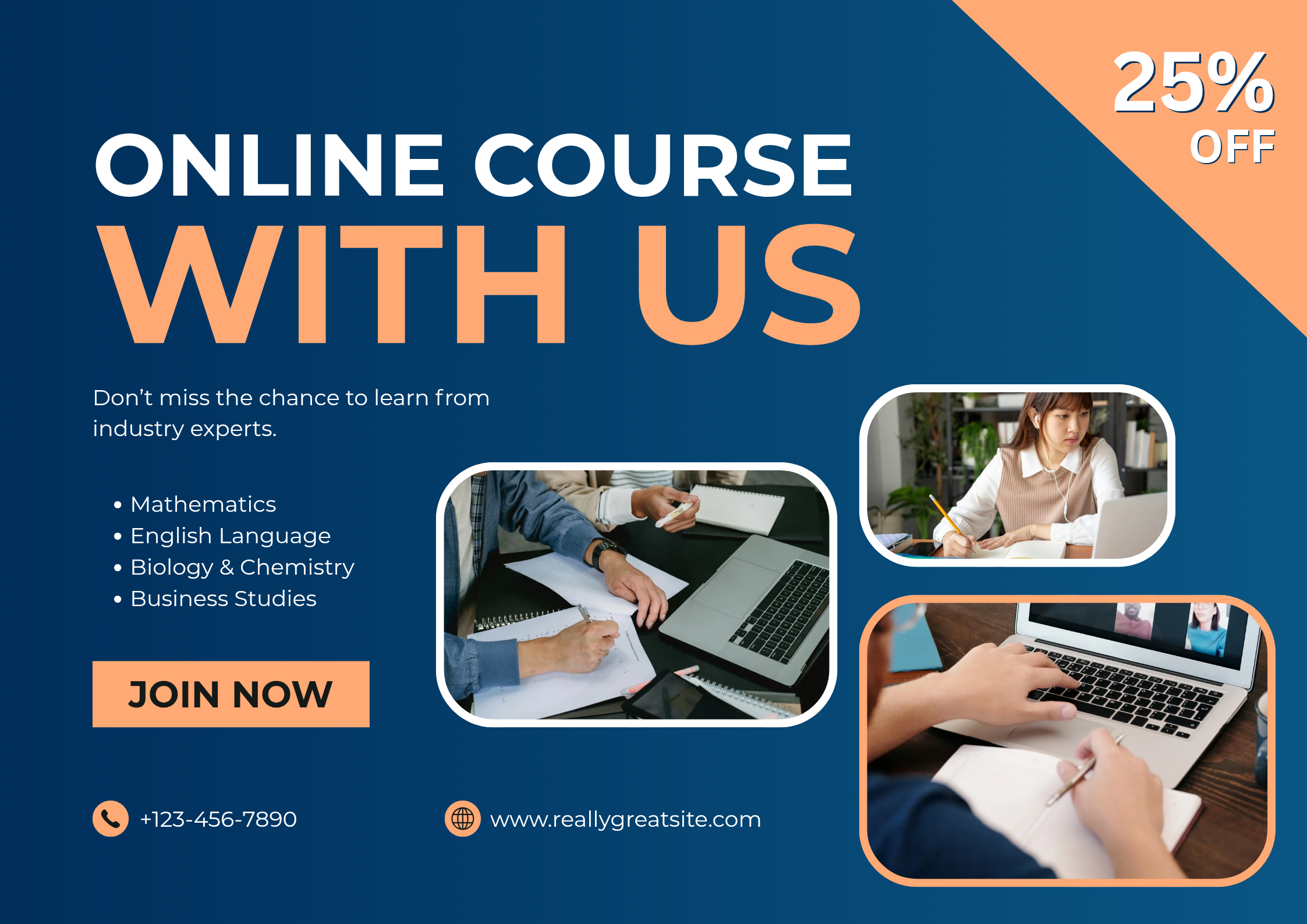 Example of Social Media Post Design