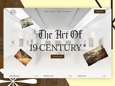 Golden crown - Painting gallery blog website build wordpress website business website create website ecommerce website elementor figma design figma design website figma website figma website design landing page website builder website design website development website mockup website ui ux design