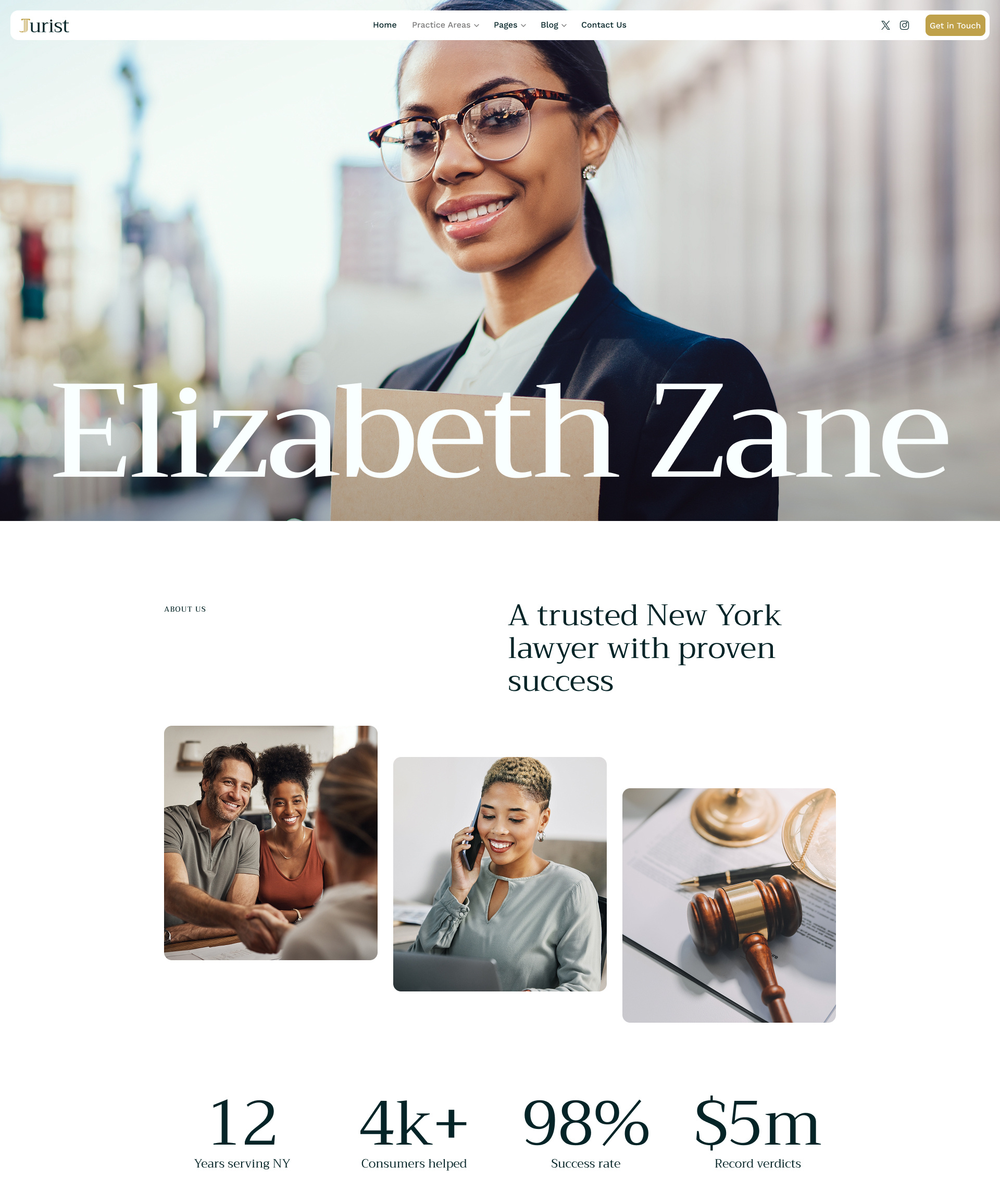 Jurist - Law Firm & Attorney WordPress Theme blog design illustration ui web design webdesign wordpress wordpress design wordpress theme wordpress themes