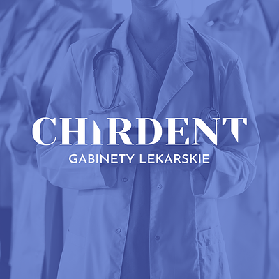 CHIRDENT doctor logo logotype webdesign