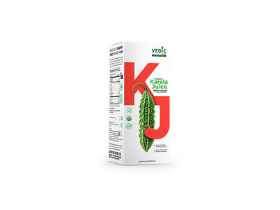 Bitter melon juice design bitter melon branding design drink graphic design healthy food identity illustration juice karela logo logotype melon non alcohol orange packaging vitamine