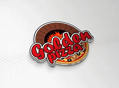 Logo design for mewindson pizza shop 3d brand logo branding business logo creative logo design graphic design logo