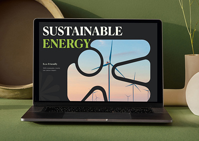 Sustainable Energy Website UI/UX Design creative ui minimal design network website ui new ui sustainable energy ui uiux