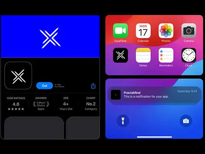 Modern minimalist logomark Letter X (Unused) design inspiration