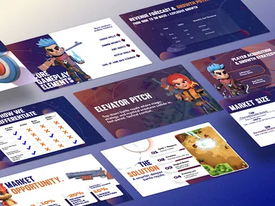 Arcanic Allies Game Pitch Deck — Where Magic Meets Market Mojo design figma game pitch deck game pitch deck design game pitch deck presentation gaming industry gaming pitch deck gaming presentation google slides graphic design keynote pitch deck powerpoint