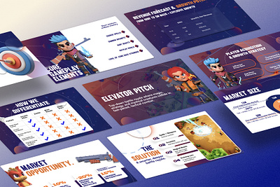 Arcanic Allies Game Pitch Deck — Where Magic Meets Market Mojo design figma game pitch deck game pitch deck design game pitch deck presentation gaming industry gaming pitch deck gaming presentation google slides graphic design keynote pitch deck powerpoint