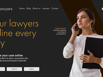 Landing page photoshop