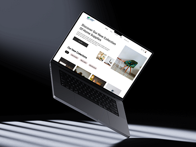 Furniture Landing page ui design ui ux design