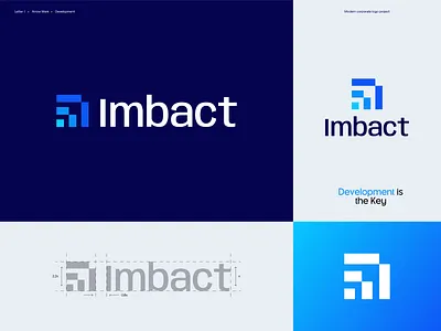 Imbact Development Logo corporate logo