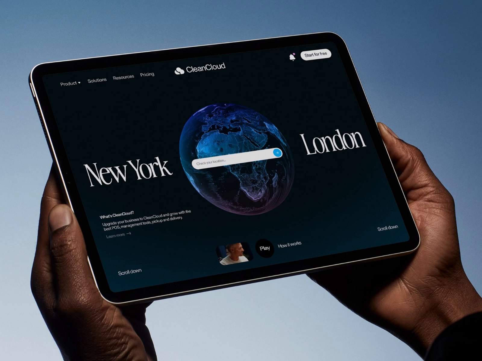 Example of CleanCloud Branding