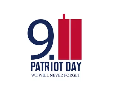 Patriot day emblems or logo. September 11. We will never forget 3d animation branding design graphic design illustration logo motion graphics ui vector