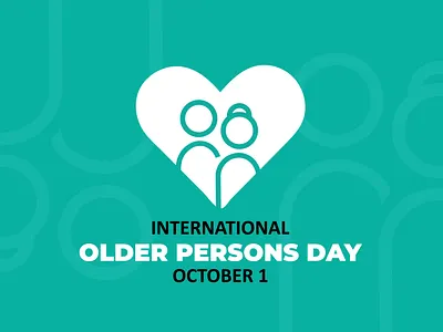 Vector Illustration of International Day of Older Persons design 3d animation branding design graphic design illustration logo motion graphics ui vector