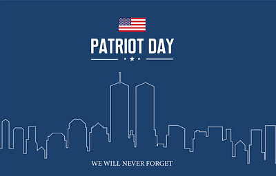 Twin Towers in New York City Skyline. September 11, 2001 vector 3d animation branding design graphic design illustration logo motion graphics ui vector