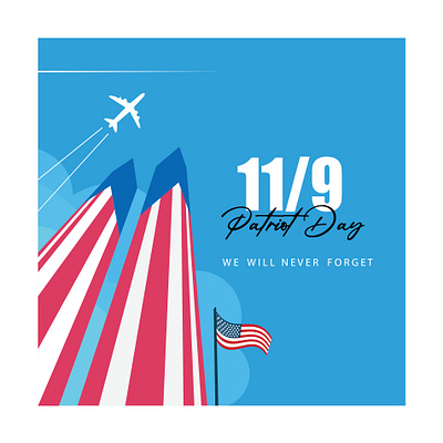 Patriot day memorial. United states patriot day 11 September gra 3d animation branding design graphic design illustration logo motion graphics ui vector