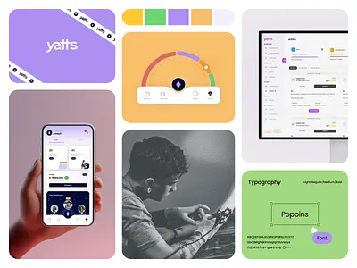 Yatts – Artist Portfolio & Booking App artistapp artistportfolio dashboard figma mobileapp studioapp uiux webadmin