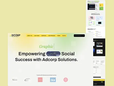WordPress Redesign & Development for Digital Marketing Agency branding business website