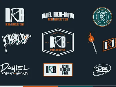DRB - Personal Branding branding design designer freelance graphic design illustration logo vector