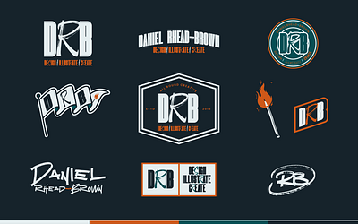 DRB - Personal Branding branding design designer freelance graphic design illustration logo vector