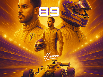 Aureus Velocity – Imperial Storm (Racing Identity Poster) branding concept art figma golden gradient luxury design motorsport poster design racing design sports identity ui