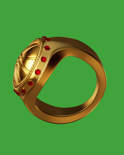 Championship Ring 3d animation branding cgi character design foreal graphic design illustration logo