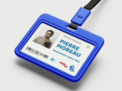 ID Card design association branding card graphic design id card minimal