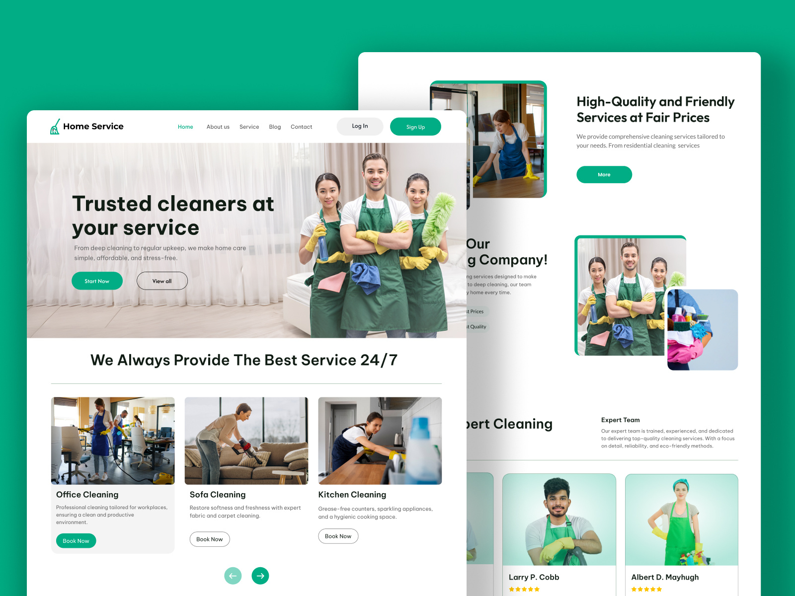 Example of Professional Website Design (8) Pages