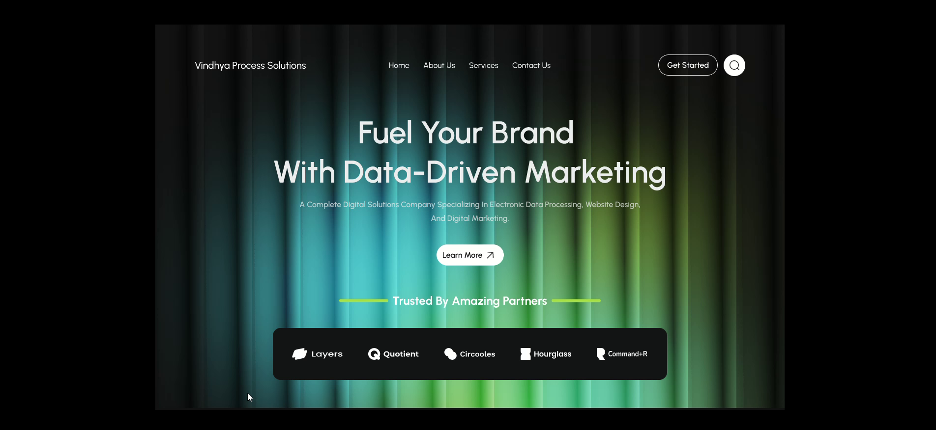 Redesigning Vindhya Process Solutions Website