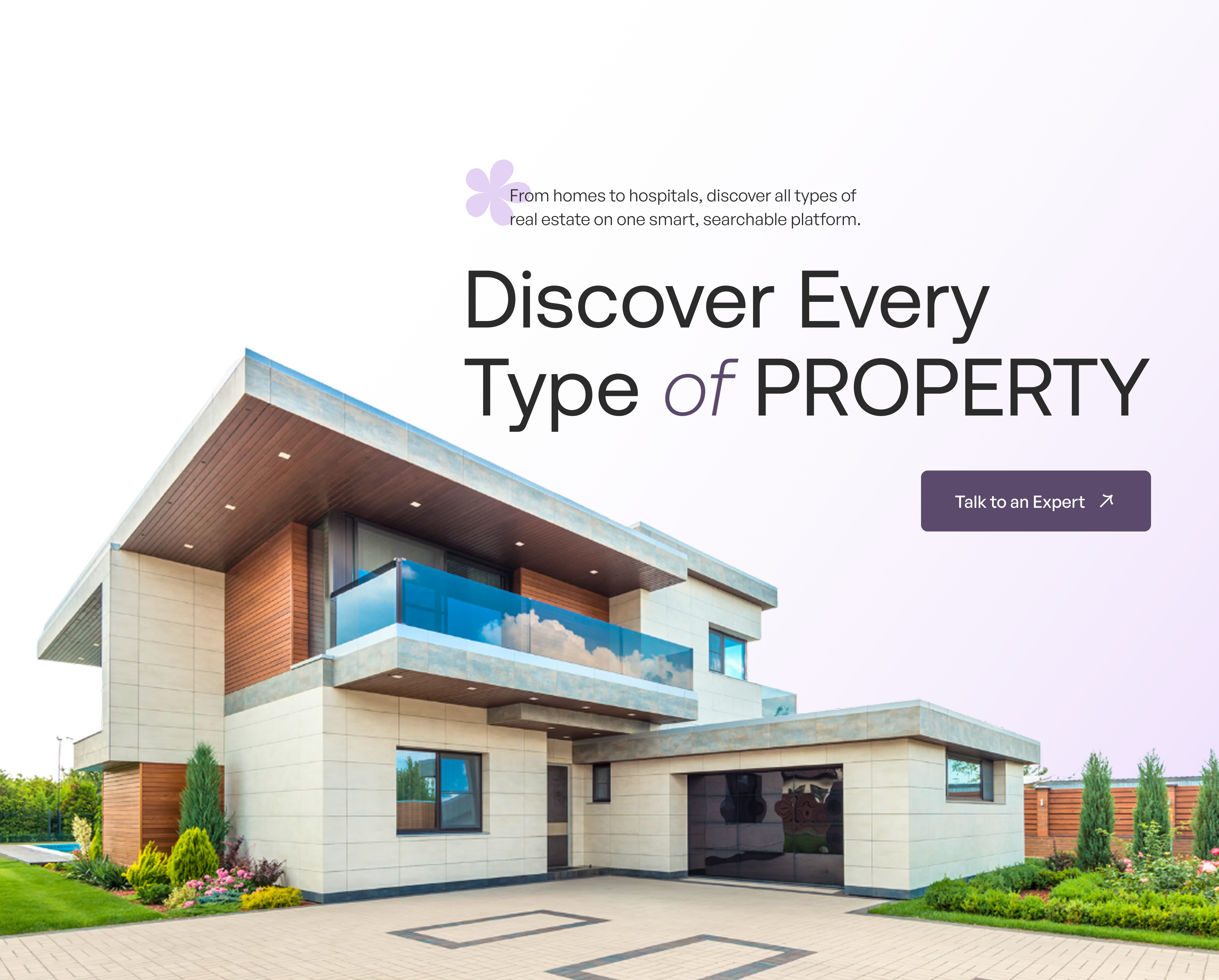 Real Estate Website Case Study agency case study creative ui figma home website house website minimal design new design new ui real estate website ui uiux