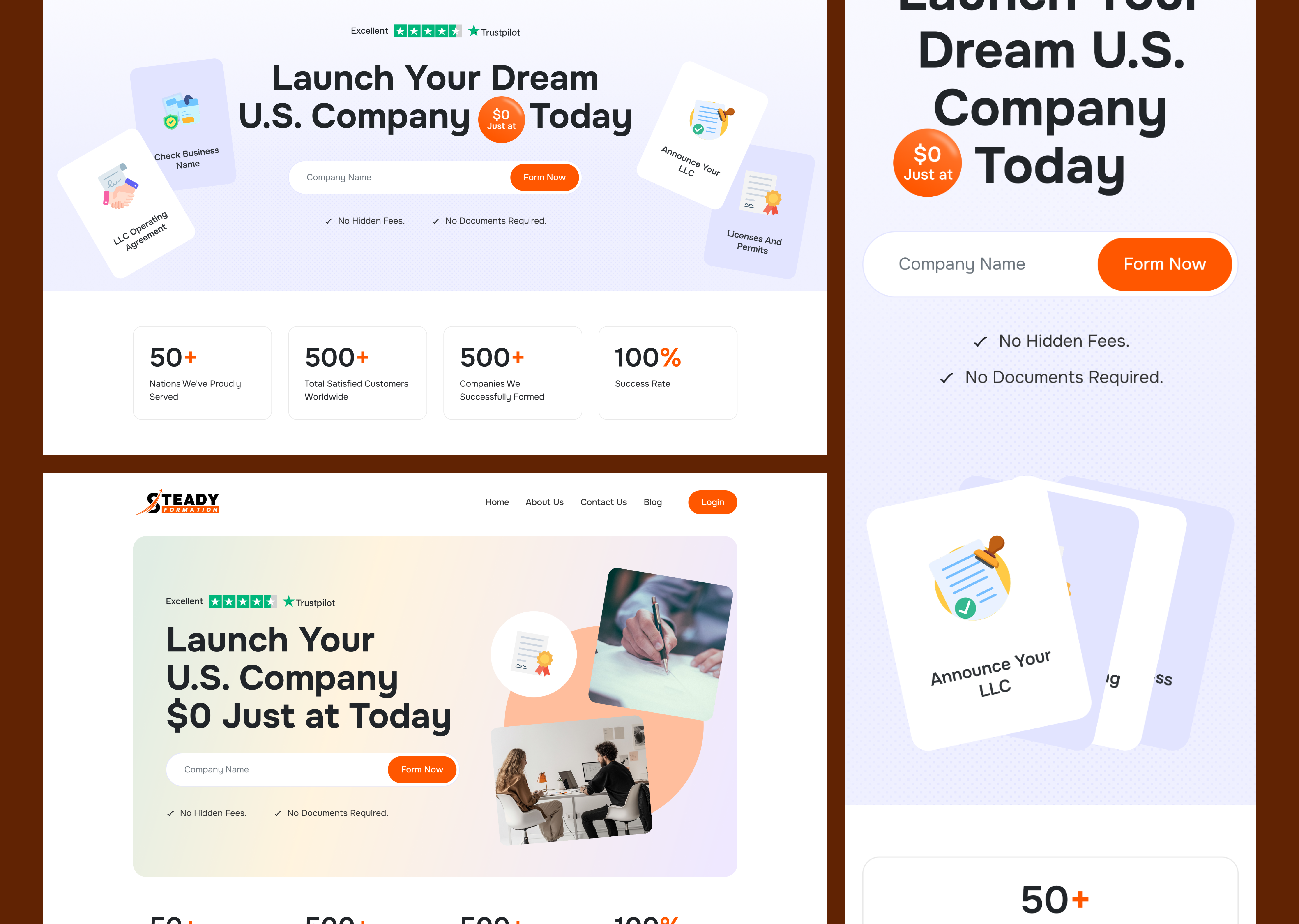 Example of Responsive Website Design (Cro Ready)