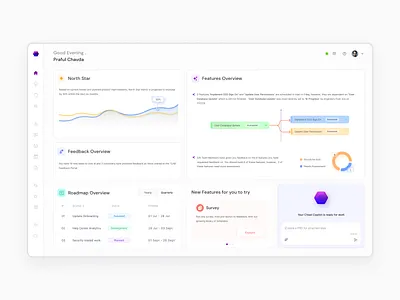 Product Management Dashboard 3d ai animation app branding copilot design graphic design illustration logo mobile motion graphics product management ui ui design uiux ux