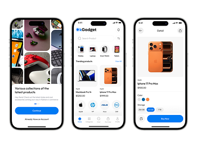 okGadget - Electronics Ecommerce App Design app app design app design concept branding ecommerce ecommerce app design ecommerce design ecommerceapp ecommerceui ios mobile app shopping ui shoppingapp ui ui design ux design